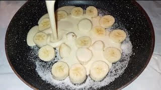 أفضل كيكة الموز بالبيض ممكن تجرب! Banana Egg Cakes  🥮