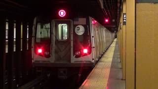 MTA Subways - Kawasaki R160B #8832 on the (N) at 5th Avenue/59th Street (2016 Video)