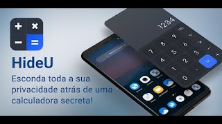 Oculte aplicativos de banco no celular! Evite perder dinheiro em caso de roubo! hideU!