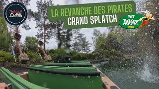 La Revanche Des Pirates Grand Splatch Water Ride On-Ride POV | Parc Asterix