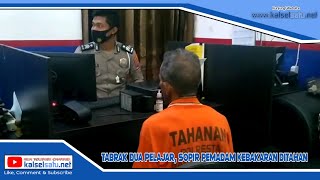 Tabrak Dua Pelajar, Sopir Pemadam Kebakaran Ditahan