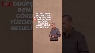 O kadar kaydırdınki beni bile gördün