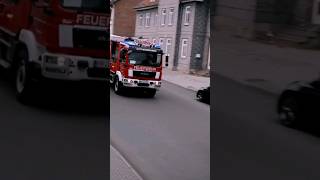 Freiwilligen Feuerwehr Ebeleben auf dem Weg zum Verkehrsunfall. #feuerwehr #fireefire #viral #auto