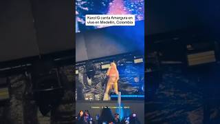 #karolg canta #amargura #envivo desde #medellin #colombia