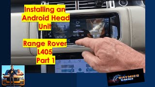 Range rover L405 Android Head Unit Part 1