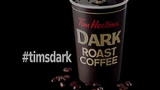 Tim Hortons Dark Roast Coffee Taste Test #timsdark