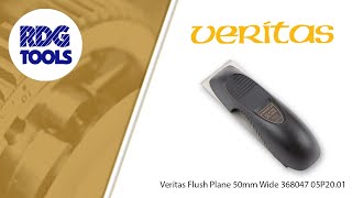 Veritas Flush Plane 50mm Wide 368047 05P20 01 (RDG TOOLS)