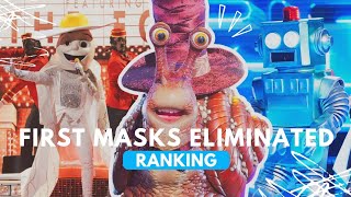 (RANKING) FIRST Contestants ELIMINATED On The Masked Singer