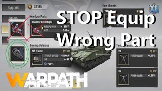 Warpath - Have you Equipped the wrong part for your OP unit? Stop doing that now!.