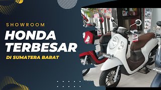 Mampir ke showroom Honda terbesar di Sumatera Barat