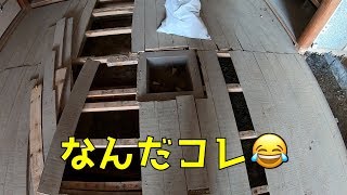 ボロ家を解体してたら変なものが出てきた