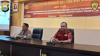 Pelatihan Fungsi Teknis Humas Polrestabes Makassar