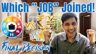 Which Job Joined? Why & How Resigned I Visa, Bangalore v/s Uniqlo, Tokyo | New Journey