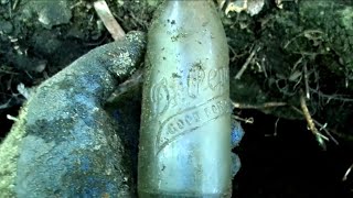 Vintage Bottle Digging at the 1953 Dump Day 2.