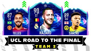 FIFA 21 | UCL RTTF TEAM 2 PREDICTIONS 😱🔥 ROAD TO THE FINAL FT. HAZARD, SANCHO & ALEX TELLES ✅