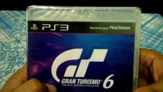 [Unboxing - PS3] Gran Turismo 6 - PT-BR