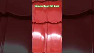 sakura Roof collor cantik elegan #kunaifijaya #sakuraroof #tatalogamlestari