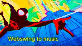 Becky G & Ayra starr-take to the top (Spider-Man 2)webswing to music 🎶