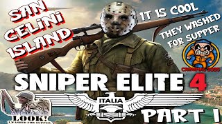 Sniper Elite 4🩸Part 1 - San Celini Island