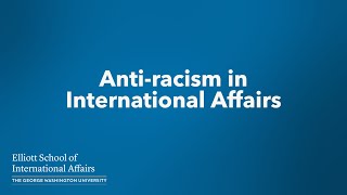 Anti-racism in International Affairs