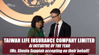 AI INITIATIVE OF THE YEAR - TAIWAN LIFE INSURANCE