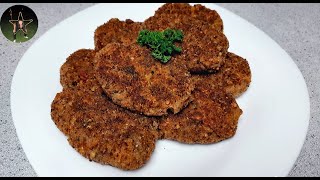 КОТЛЕТЫ ИЗ БАКЛАЖАНОВ.  даже вкуснее мясных Сочные и нежные .