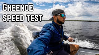 Gheenoe LT 10 with Yamaha 9.9 HP Speed Test | Gheenoe Sea Trial