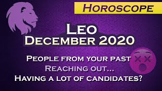 Leo December 2020 Horoscope