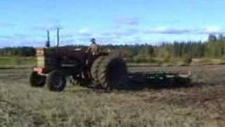 Massey 1150 disking part 1