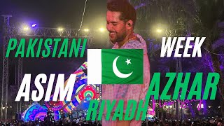 Pakistani Week-Asim Azhar Live Performance concert in Riyadh-Al Suwaidi Park-Riyadh Season2024