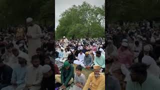 Eid prayer at central park