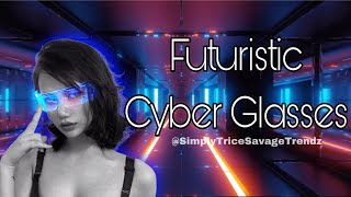 Futuristic Cyber Glasses Available SimplyTriceSavageTrendz