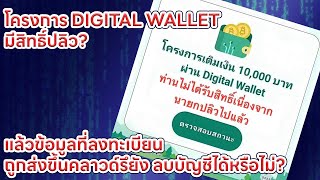 โครงการแจกเงิน digital wallet มีสิทธิ์ไม่ได้ไปต่อหลังเศรษฐามวีสินพ้นนายก แล้วข้อมูลที่ลงทะเบียน...?