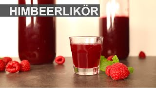 Himbeerlikör selber gemacht - (Rezept)