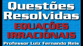 # UGS BA   Equações Irracionais   Questão 77