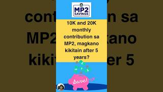 10K and 20K Monthly MP2 Contribution Magkano ang Kita After 5 Years?