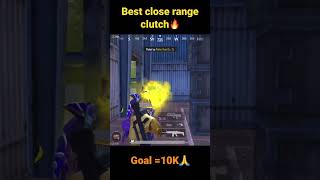 Best ever close range clutch | best close range #shorts #bgmi #pubg #trending #pubgban #viral