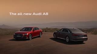 Audi A8 et A8 L- premieres images (2018)