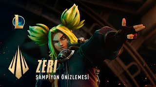 Zaun'un Kıvılcımı, Zeri | Şampiyon Önizlemesi - League of Legends