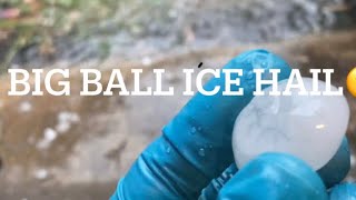 Big ball ice hails  🧊😯😮 သူၣ်လီၤဖါန့