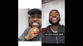 “I No Close Mouth Again” – Davido Says As He Shows Off New Set Of Teeth