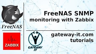 Monitor FreeNAS with Zabbix using SNMP