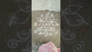 Daily Usede Simple and Beautyfulrangoli #rvrkannadachannel #rangolidesign