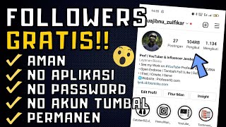 CARA MENAMBAH FOLLOWERS INSTAGRAM GRATIS & AMAN TANPA AKUN TUMBAL & APLIKASI - TERBARU 2022