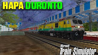 🔥 PART 2: HIGH-SPEED DURONTO EXPRESS : 12268 HAPA MUMBAI CENTRAL DURONTO EXPRESS 🚆✨ | MSTS LIVE