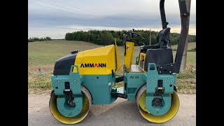 Обзор тротуарного катка Ammann AV 40 E