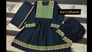 Hand Embroidered Cotton Dress for Sale  #crossstitch