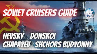 Reviewing Nevsky Donskoi Chapayev Shchors Budyonny in World of Warships Wows Blitz