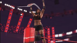 WWE 2K22 - Mon Ascension - Revanche Raw Women's Championship - Victoire