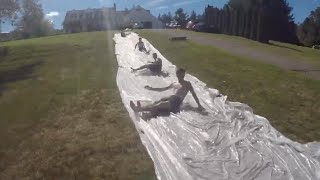 100 foot water slide